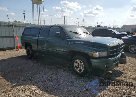 2001 Dodge Ram 1500 из США, поврежденный, VIN 3B7HC13Z01M247687